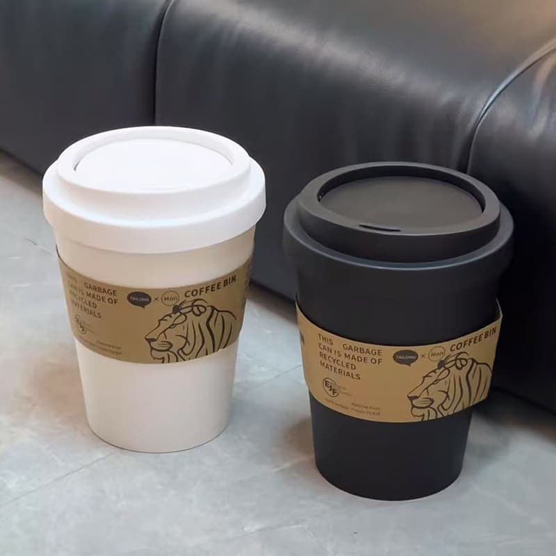 インテリア雑貨 コーヒーカップ型 ゴミ箱