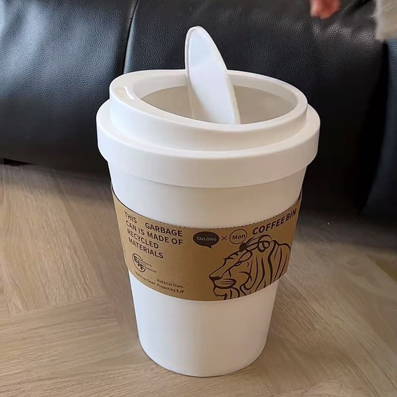 インテリア雑貨 コーヒーカップ型 ゴミ箱