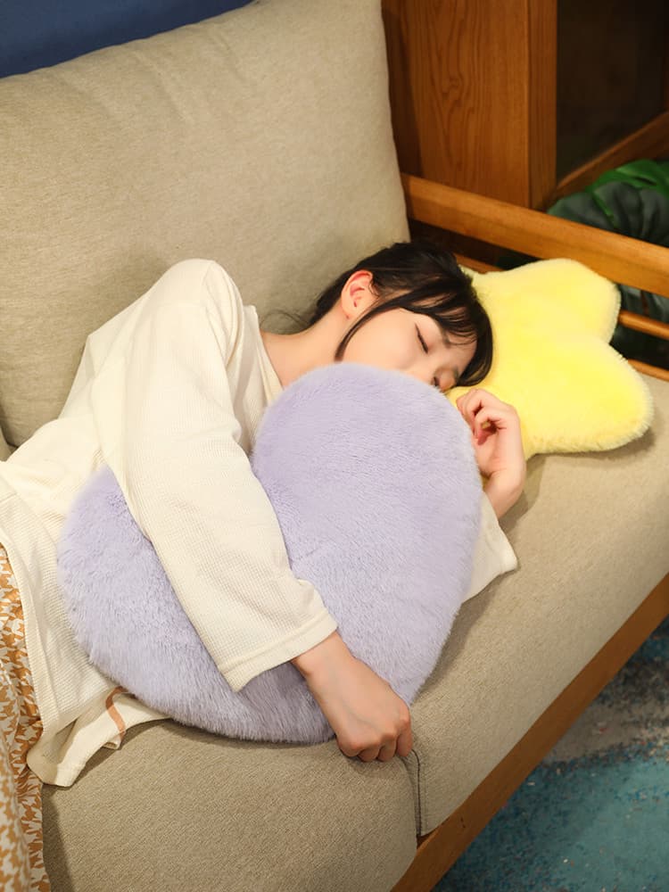 インテリア雑貨 ふわもこ天体クッション