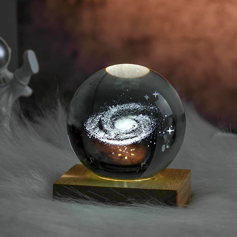 宇宙の神秘 ガラスオーナメント