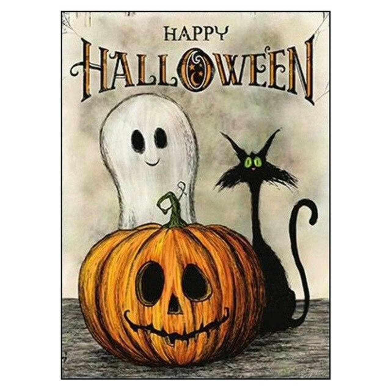 インテリア雑貨 ハロウィンの仲間たち アートパネル