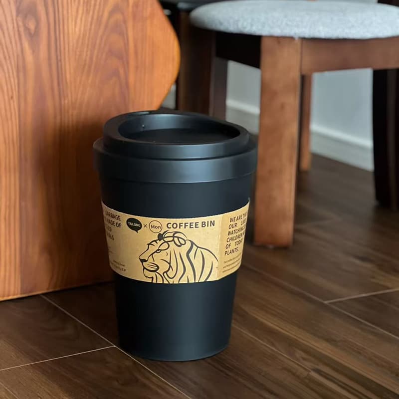 インテリア雑貨 コーヒーカップ型 ゴミ箱