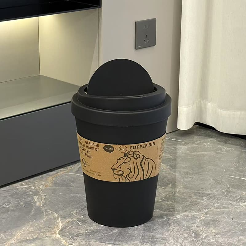 インテリア雑貨 コーヒーカップ型 ゴミ箱