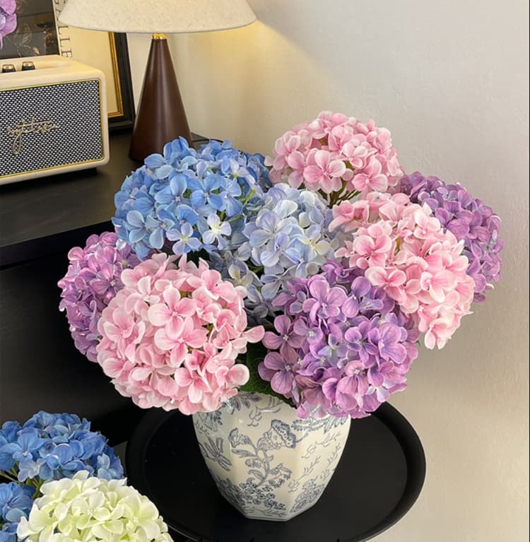 優雅な紫陽花アレンジメント