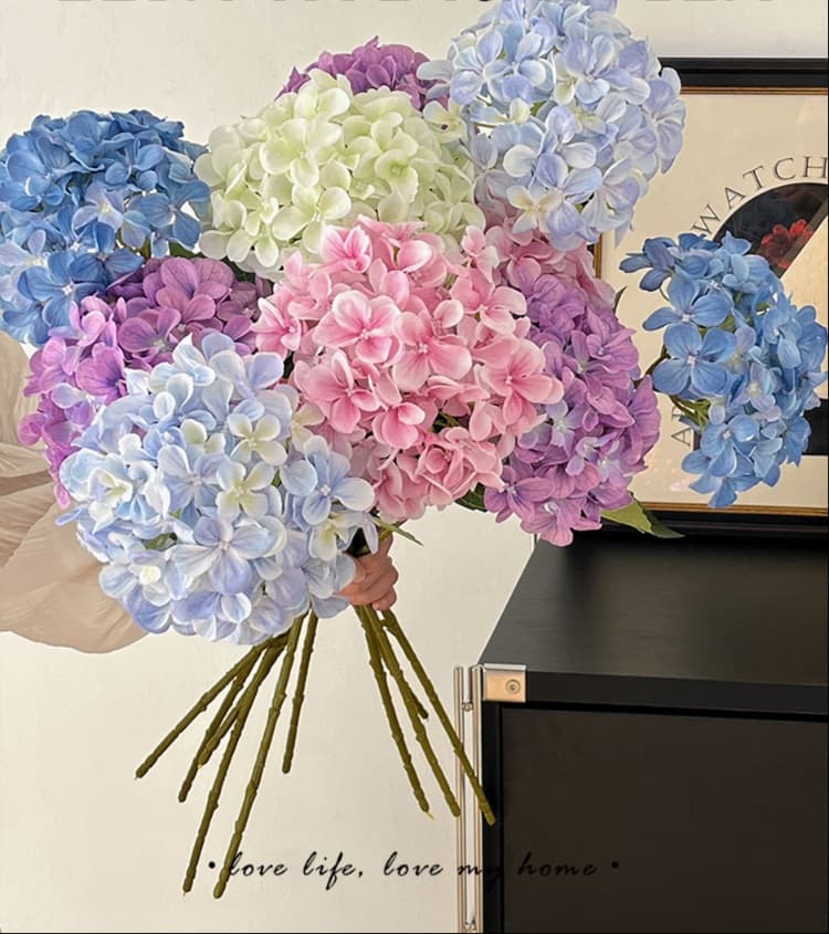 優雅な紫陽花アレンジメント