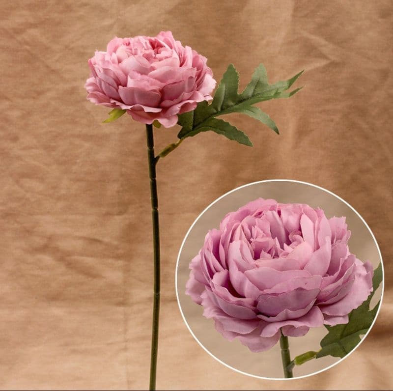 インテリア雑貨 優雅な芍薬(しゃくやく)のインテリアフラワー