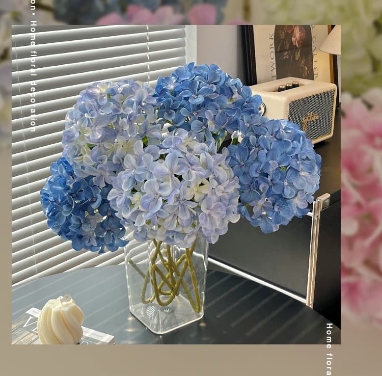 優雅な紫陽花アレンジメント