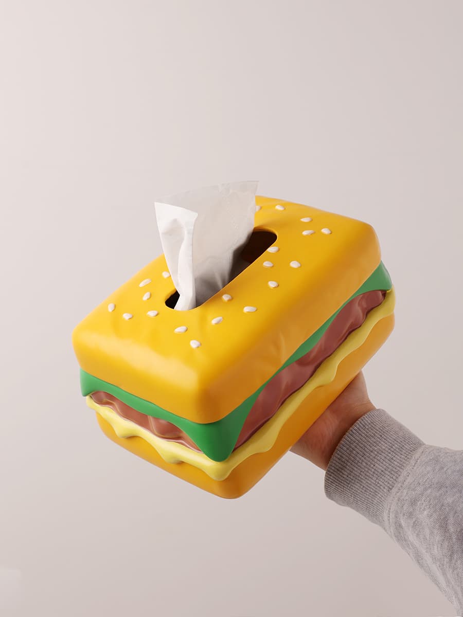 インテリア雑貨 バーガーデザイン ティシュケース