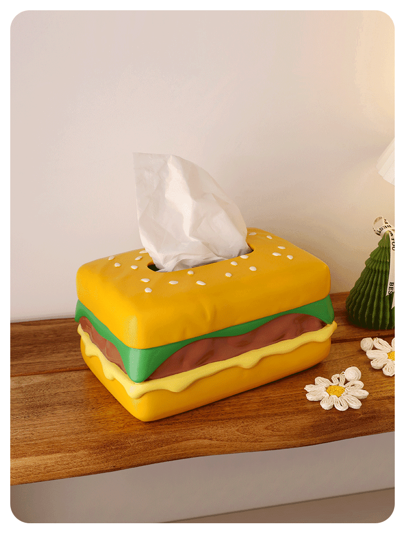インテリア雑貨 バーガーデザイン ティシュケース